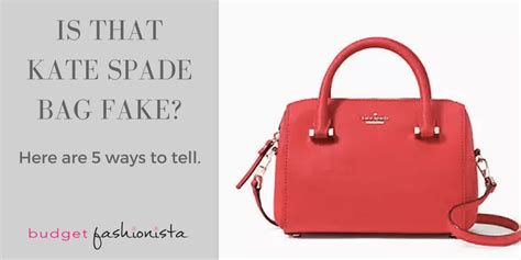 kate spade bags how to spot a fake|surprise kate spade real.